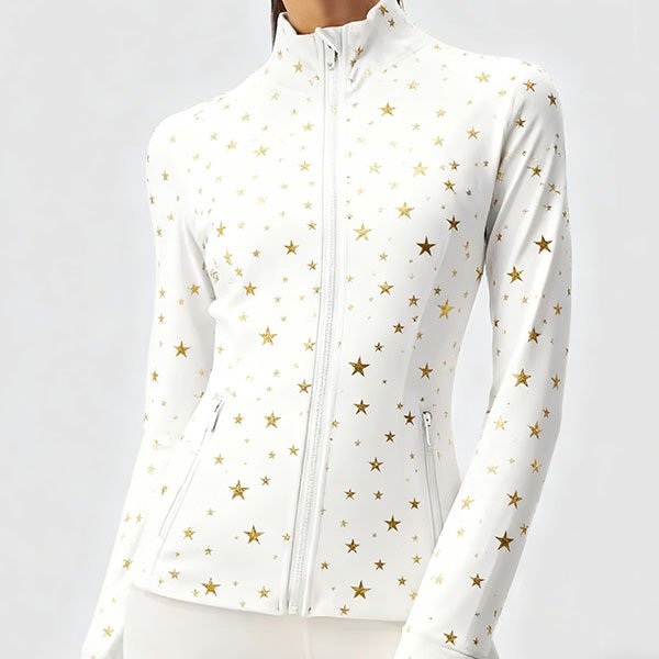 Women's Polka Dot Slim Fit Top